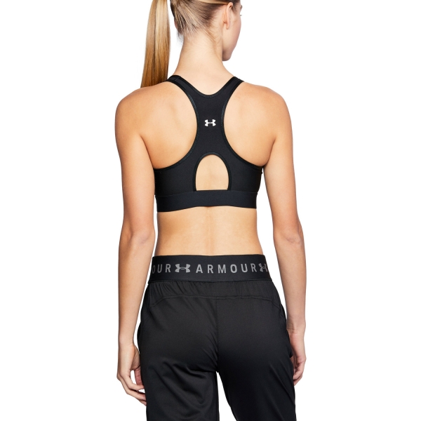 Under Armour Keyhole Sports Bra - Black