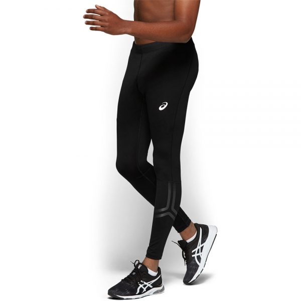 Asics Silver Icon Tights - Black/Dark Grey