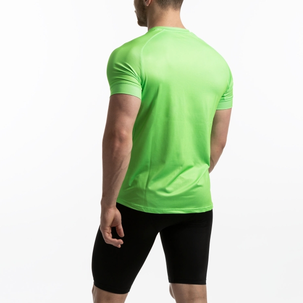 Joma Olimpia Graphic T-Shirt - Fluor Green/Royal