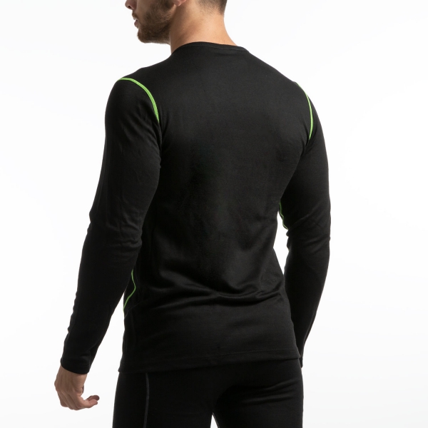 Mico Dualtech Merino Maglia - Nero/Cedro
