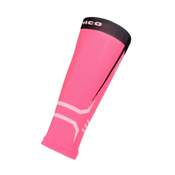 Mico Oxi-Jet Compression Calf Sleeve - Fuxia/Black