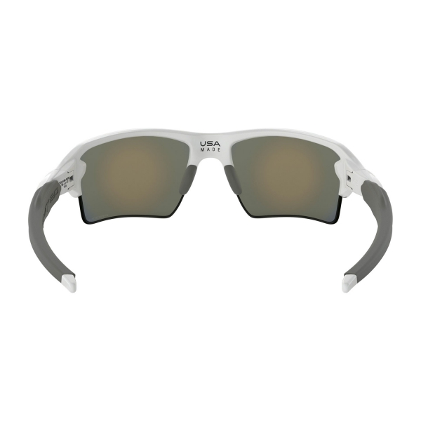 Oakley Flak 2.0 XL Glasses - Polished White/Prizm Ruby