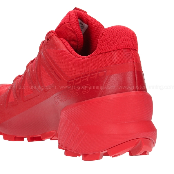 salomon speedcross 5 uomo rosso
