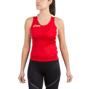 Top Running Mujer Asics Ara Singlet  Red/White T273Z6.2601