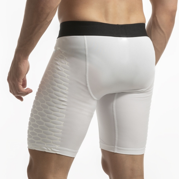 Joma Brama Compression Short Tights - White