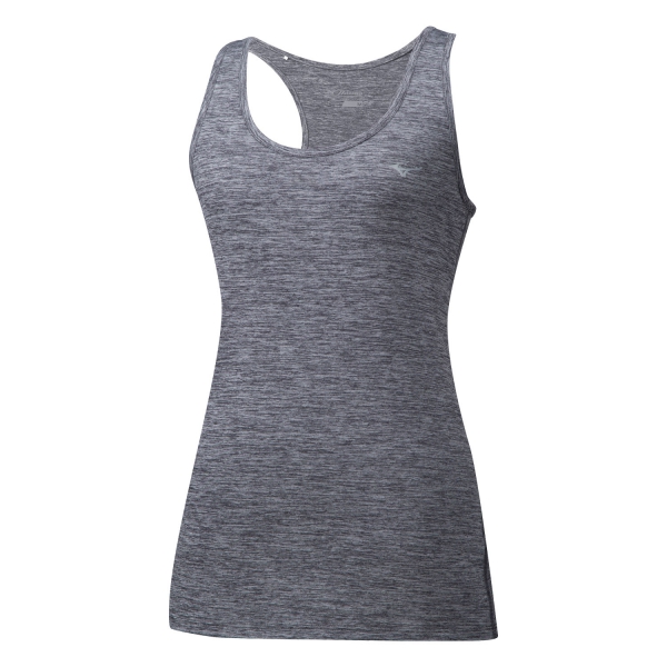 Canotta Running Donna Mizuno Mizuno Impulse Core Tank  Grey  Grey 