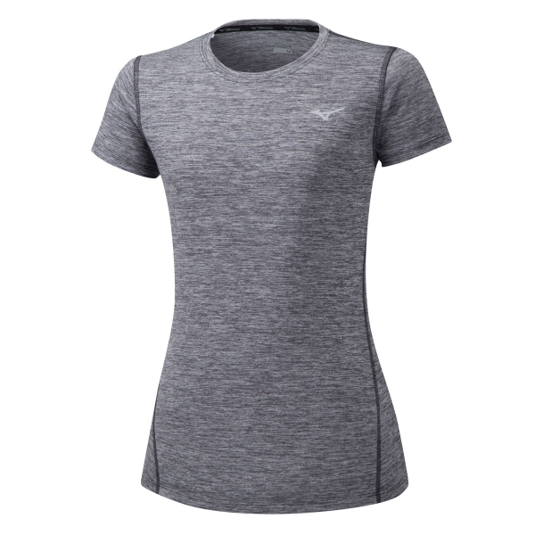 Maglietta Running Donna Mizuno Impulse Core TShirt  Grey J2GA772108