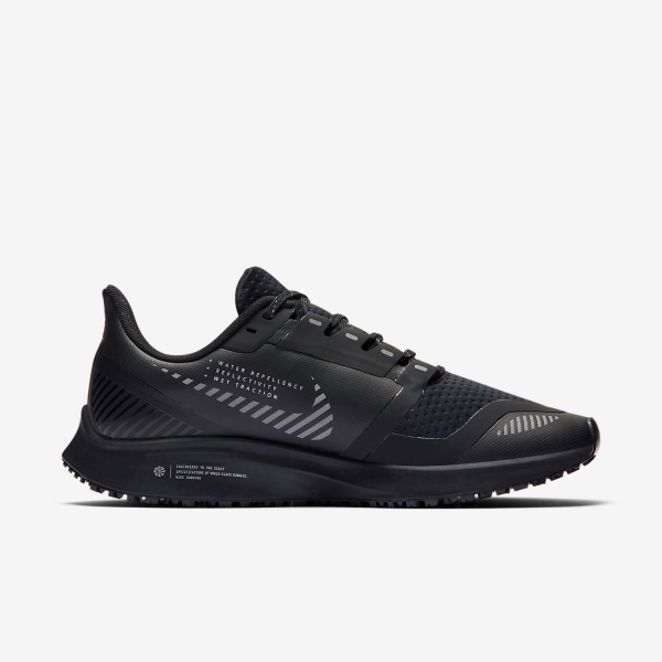 Nike Air Zoom Pegasus 36 Shield - Black/Metallic Silver