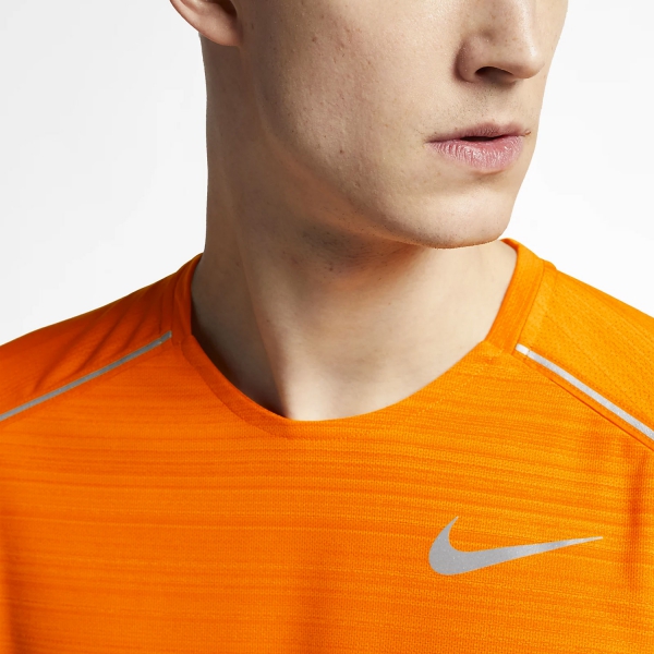 Nike Dry Miler T-Shirt - Orange
