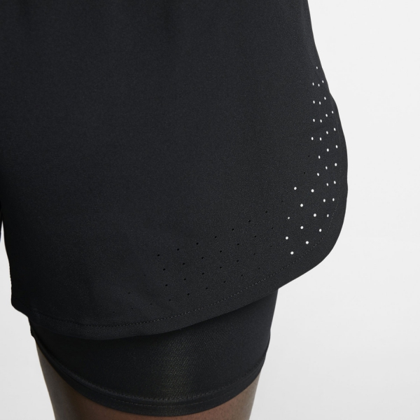 Nike Eclipse 2 in 1 3in Shorts - Black