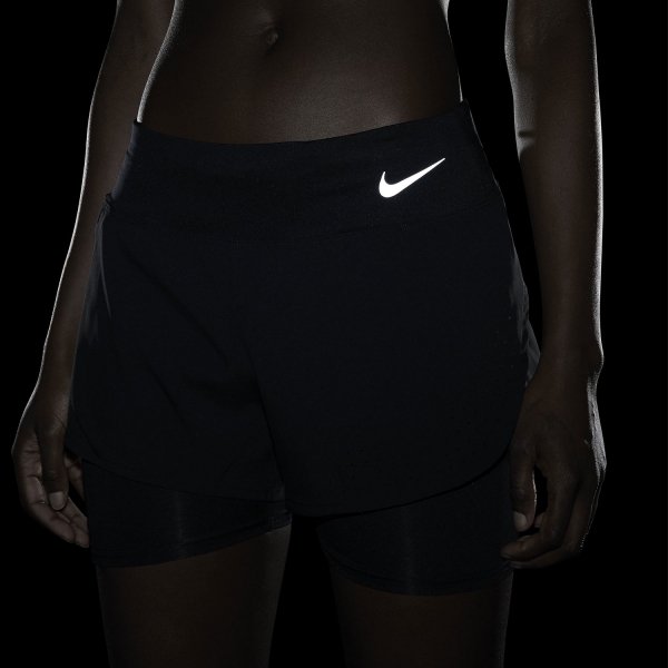 Nike Eclipse 2 in 1 3in Shorts - Black