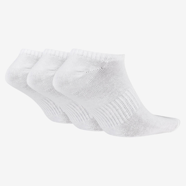 Nike Everyday Lightweight x 3 Calcetines - White