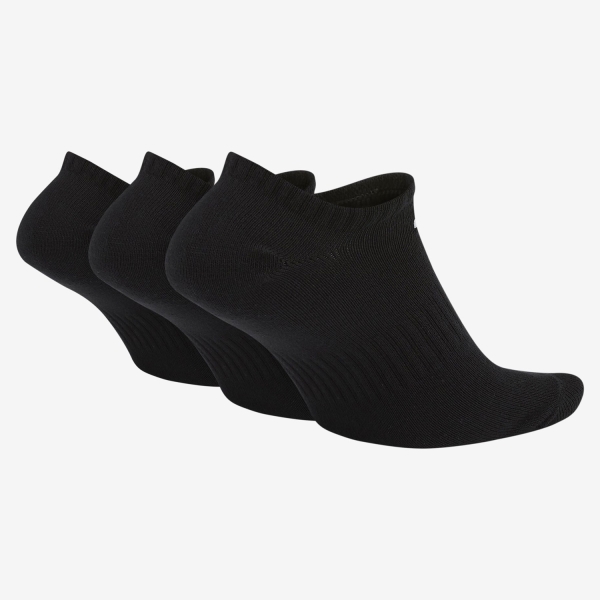 Nike Everyday Lightweight x 3 Calcetines - Black