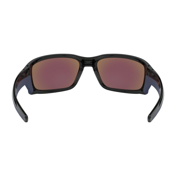 Oakley Straightlink Glasses - Polished Black/Sapphire Iridium