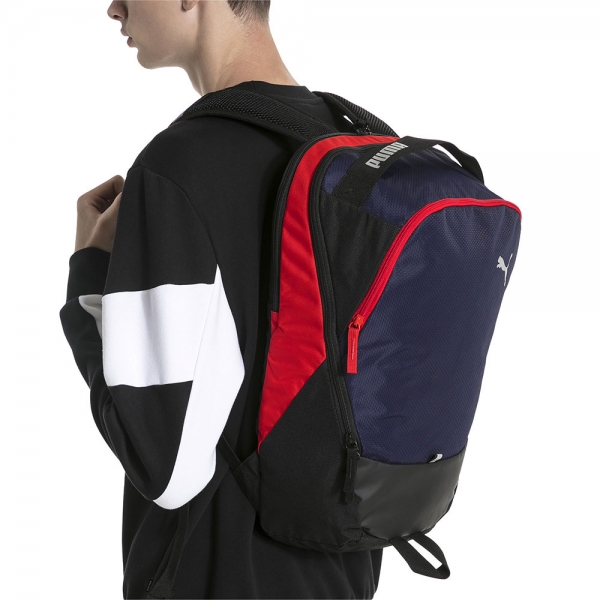 Puma X Mochila - Black/Navy/Red