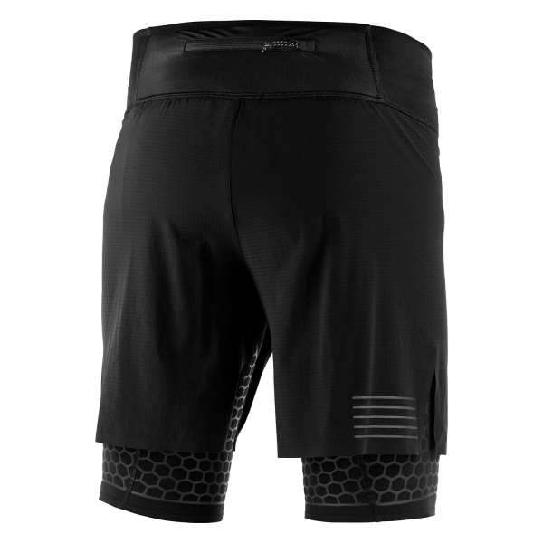 Salomon Exo Twinskin 2 in 1 Shorts - Black