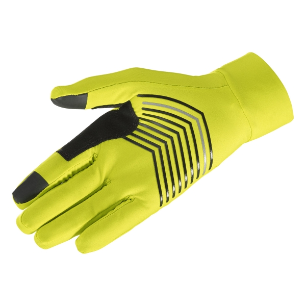 Salomon Pulse Guanti - Sulphur Spring/Black