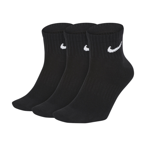 Calze Running Nike Everyday Lightweight x 3 Calze  Black/White SX7677010