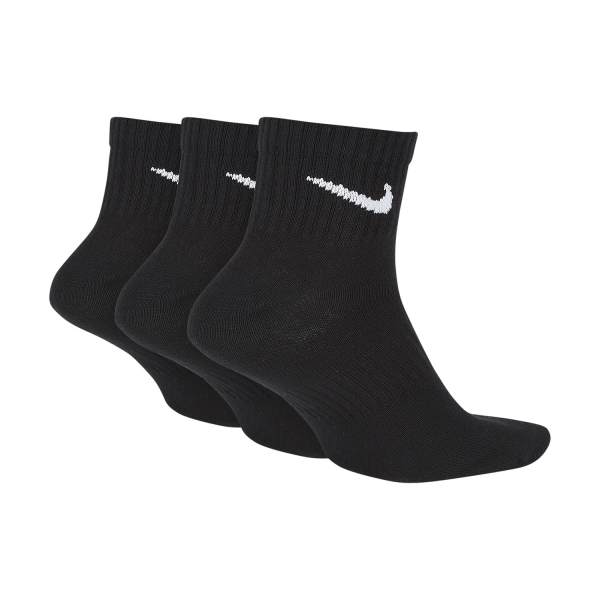 Nike Everyday Lightweight x 3 Calze - Black/White