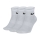 Nike Everyday Lightweight x 3 Calcetines - White/Black