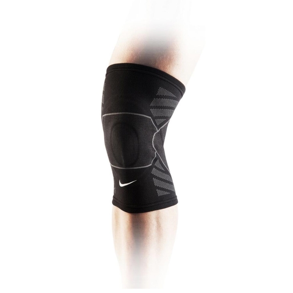 Supporti Sport Nike Advantage Knitted Rodillera  Black/Grey N.MS.76.031