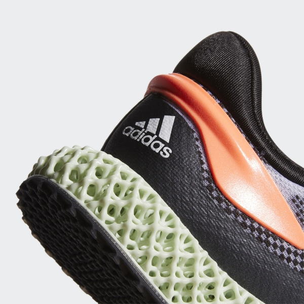 Adidas 4D Run 1.0 - Cloud White/Core Black/Signal Coral