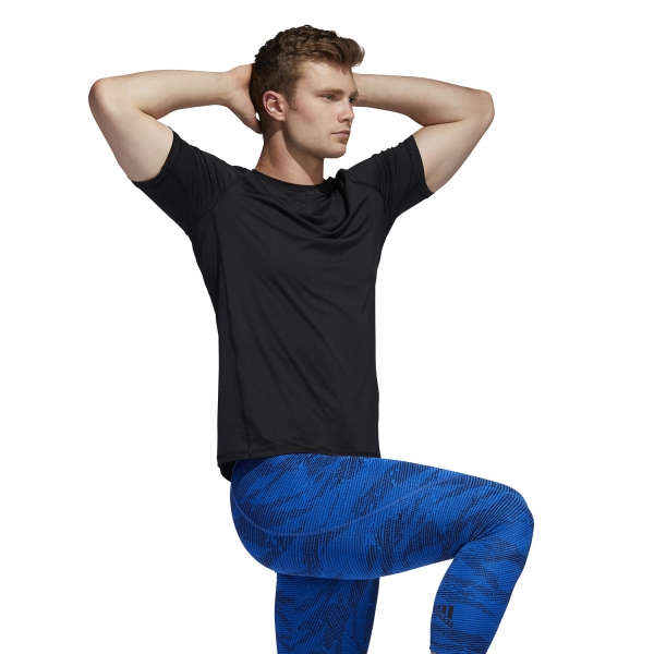Adidas Alphaskin Sport Graphic T-Shirt - Black