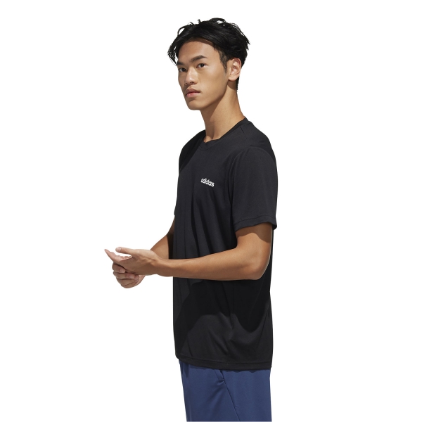 Adidas D2M Plane T-Shirt - Black/White