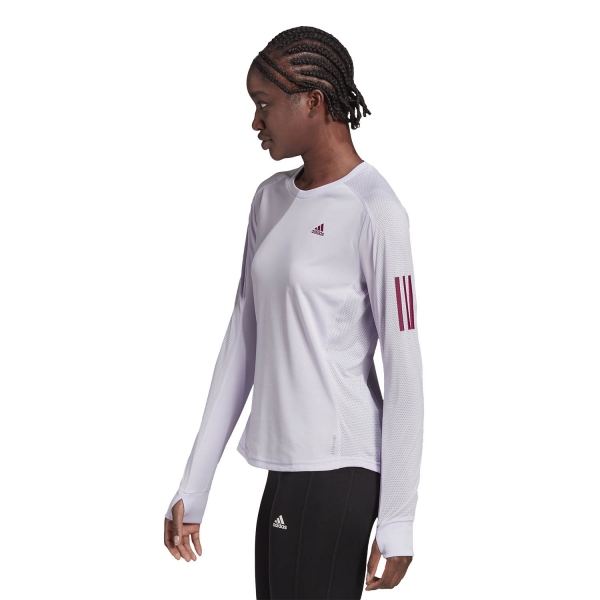 Adidas Own The Run Response Shirt - Purple Tint