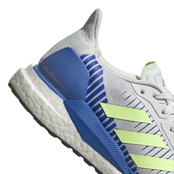 Adidas Solar Glide ST 19 - Crystal White/Signal Green/Glory Blue
