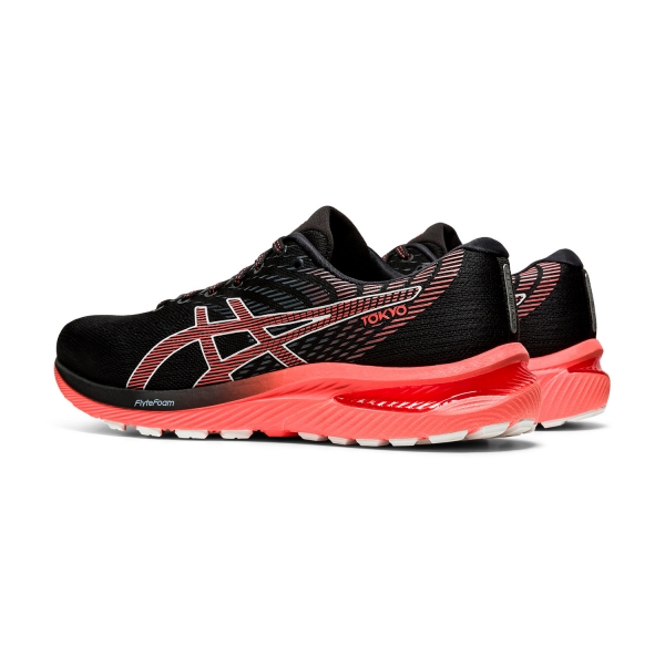 Asics Gel Cumulus 22 Tokyo - Black/Sunrise Red