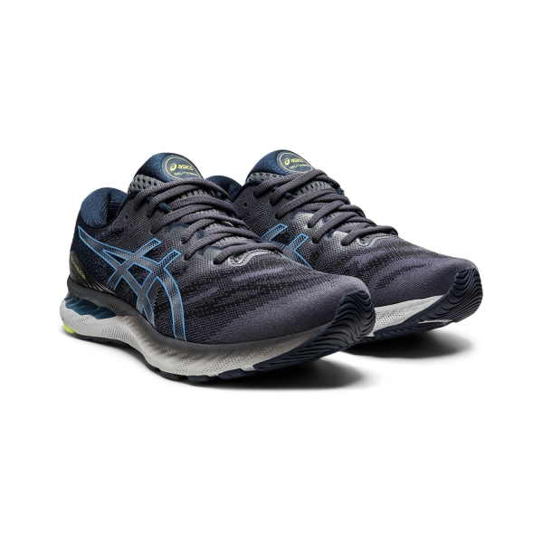 Asics Gel Nimbus 23 - Carrier Grey/Digital Aqua