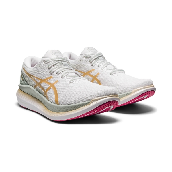 Asics Glideride 2 - White/Champagne