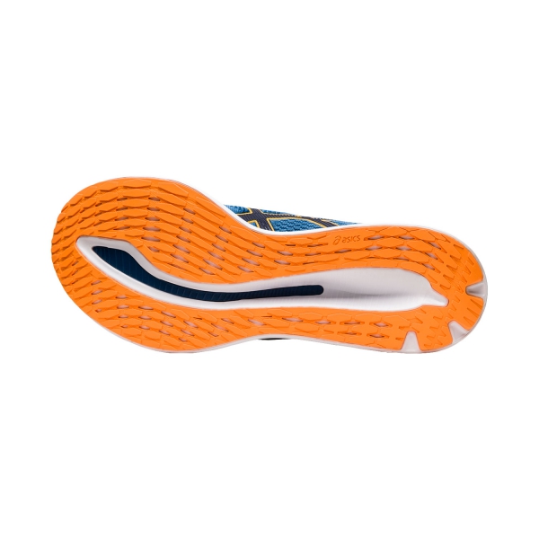 Asics Glideride - Grey Floss/Mako Blue