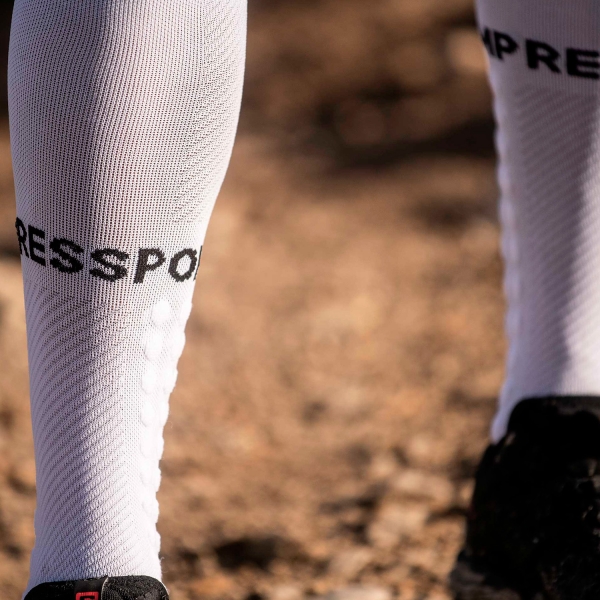 Compressport Full Run Socks - White