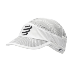 White Sports Running Breathable Reflective Compressport Unisex Ice Cap 