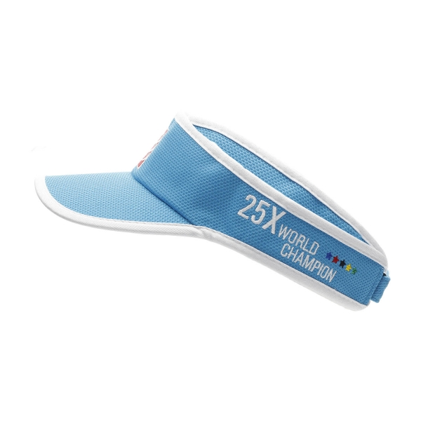 Compressport Logo Visera - Blue