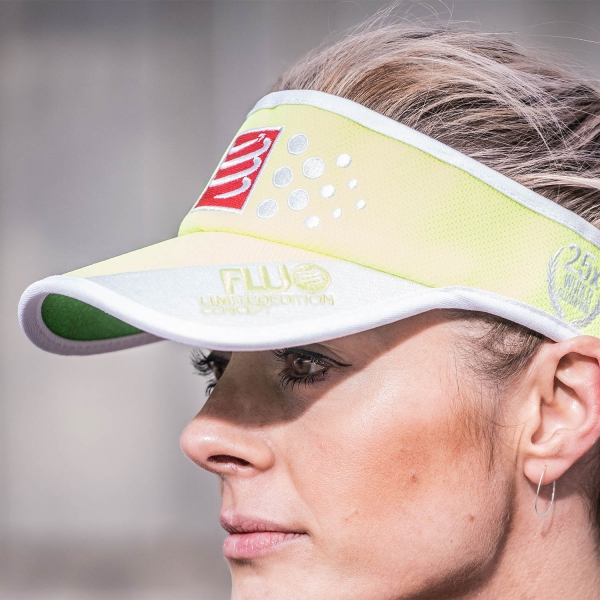Compressport Logo Visera - Fluo Yellow