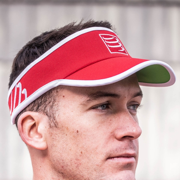 Compressport Logo Visera - Red