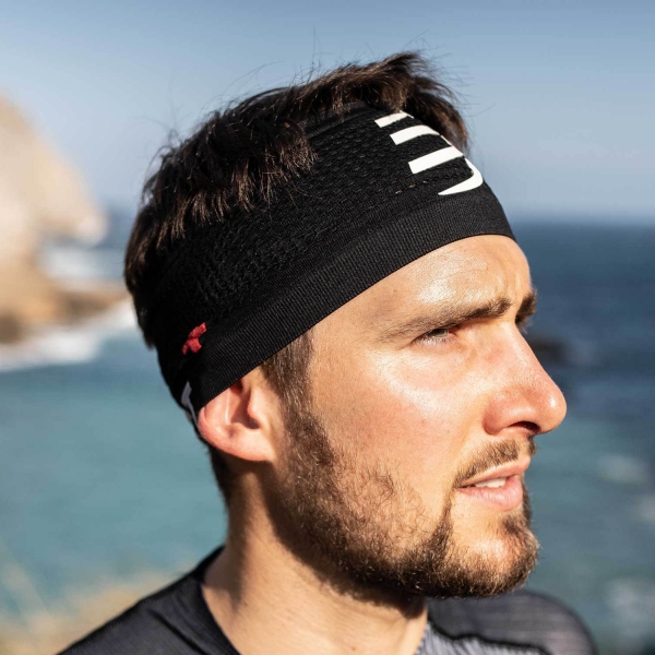 Compressport On/Off Headband - Black