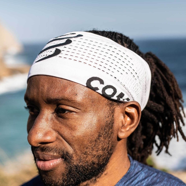 Compressport On/Off Headband - White