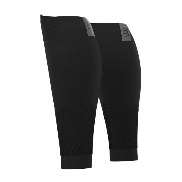 Compressport R2V2 Flash Compression Calf Sleeves - Black
