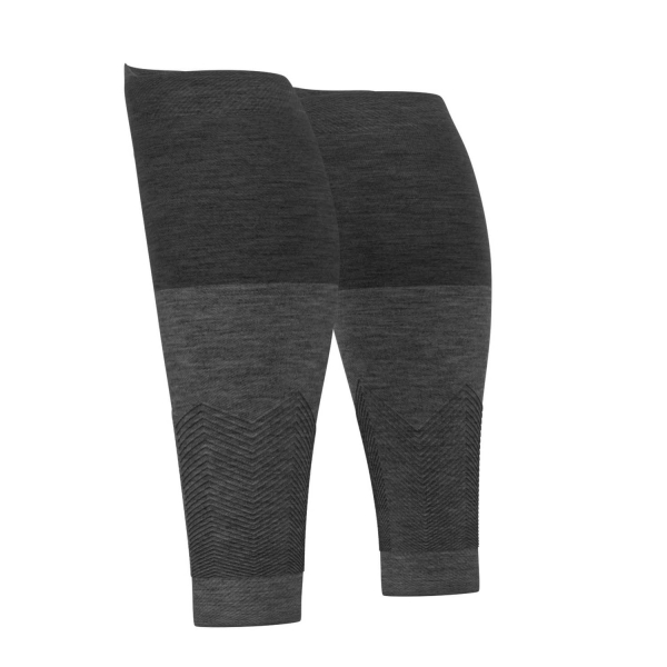Compressport R2V2 Compression Calf Sleeves - Grey Melange