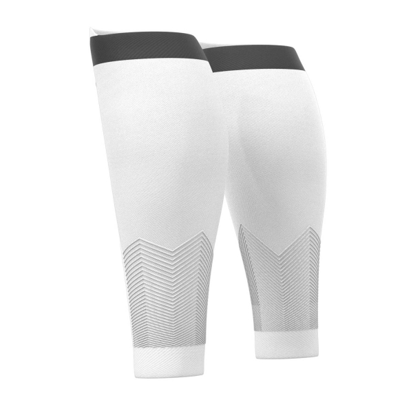 Compressport R2V2 Compression Calf Sleeves - White