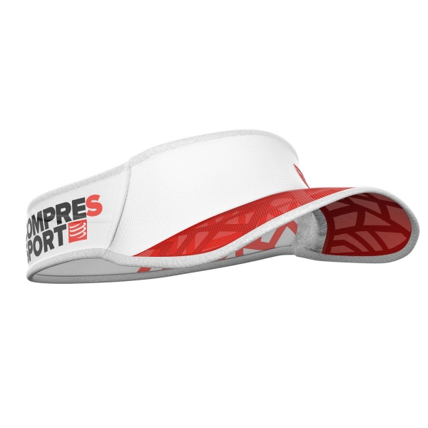 Compressport Spiderweb Ultralight Visera - Red/White
