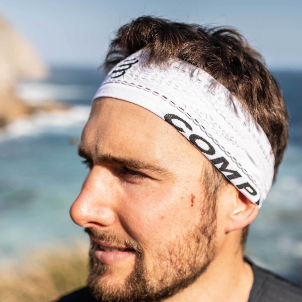 Compressport On/Off Banda Delgada - White