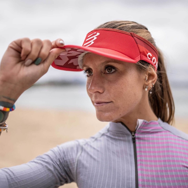 Compressport Ultralight Visor - Red