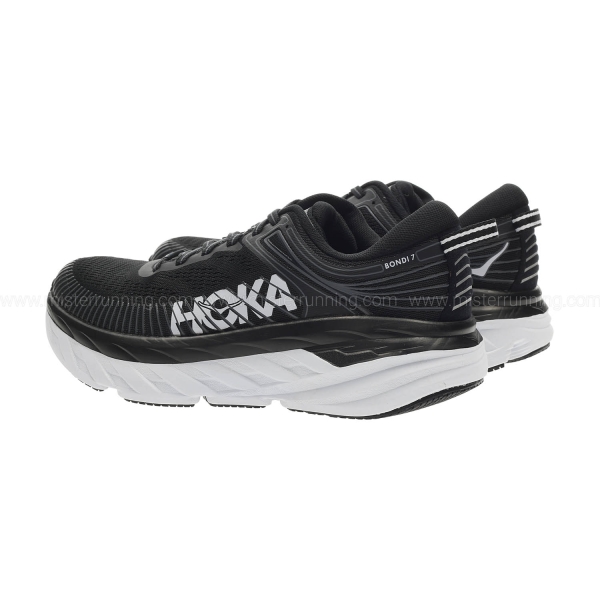 Hoka Bondi 7 - Black/White