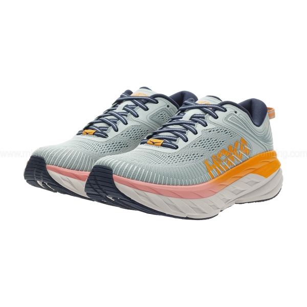 Hoka Bondi 7 - Blue Haze/Black Iris