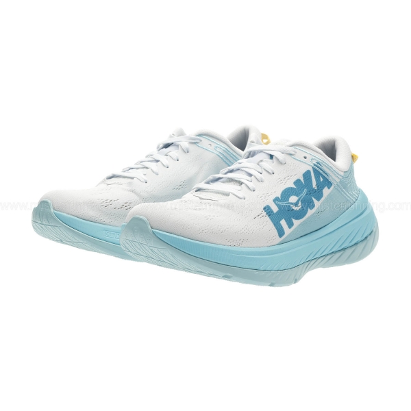 Hoka Carbon X - White/Angel Blue